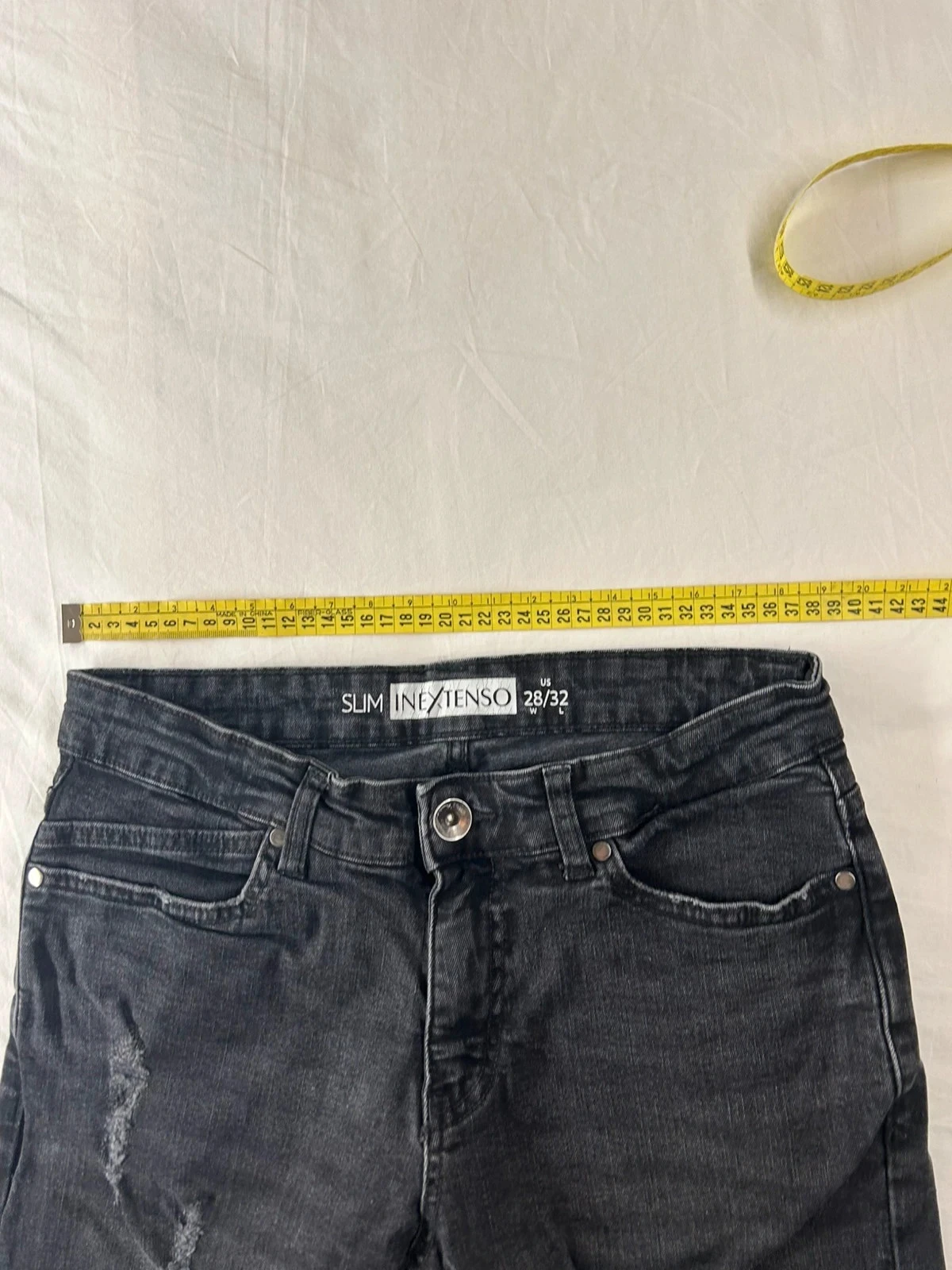 Zwarte slim in extenso jeans w28 l32 – photo 6